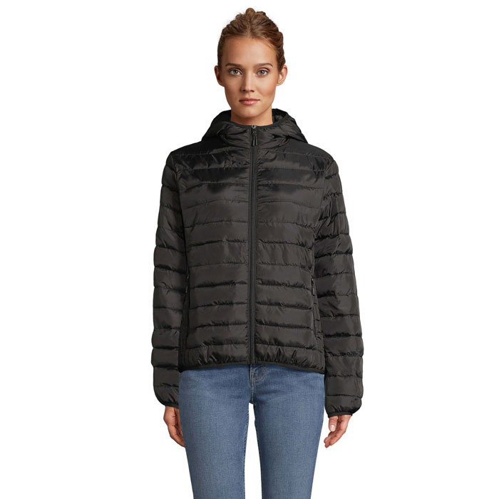 s04445-bk STREAM HOODED WOMEN - Imagen 1